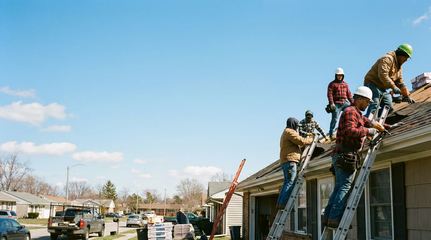 Roofing in Harrah, OK near me